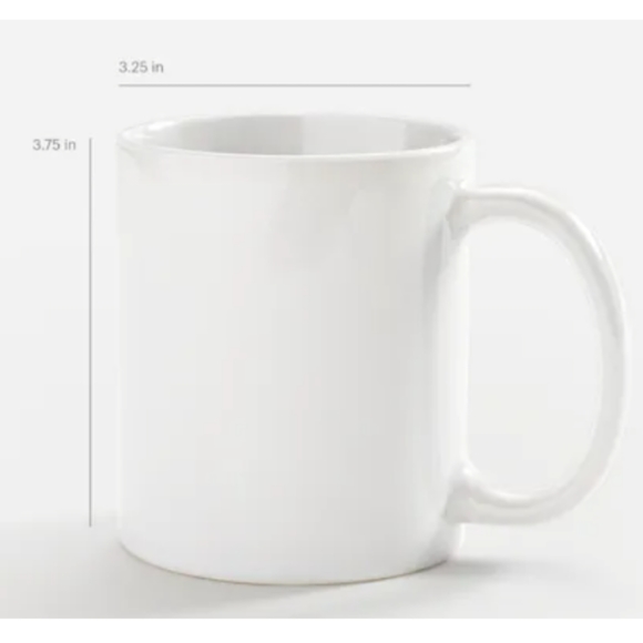 Ceramic Mug with Original Art "Acrylic Cosmos" - Picture 4 of 4